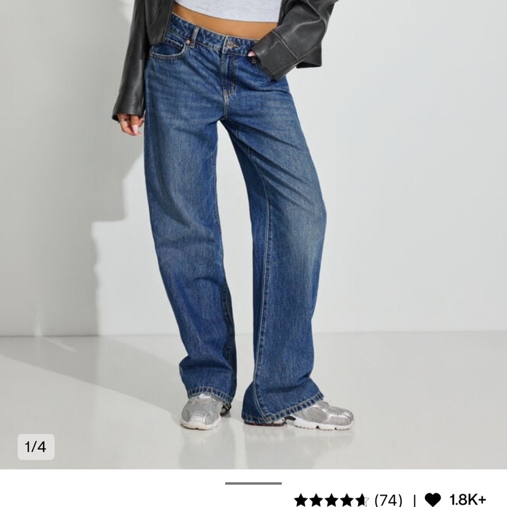 Garage Dark Blue slouchy Women's Jeans